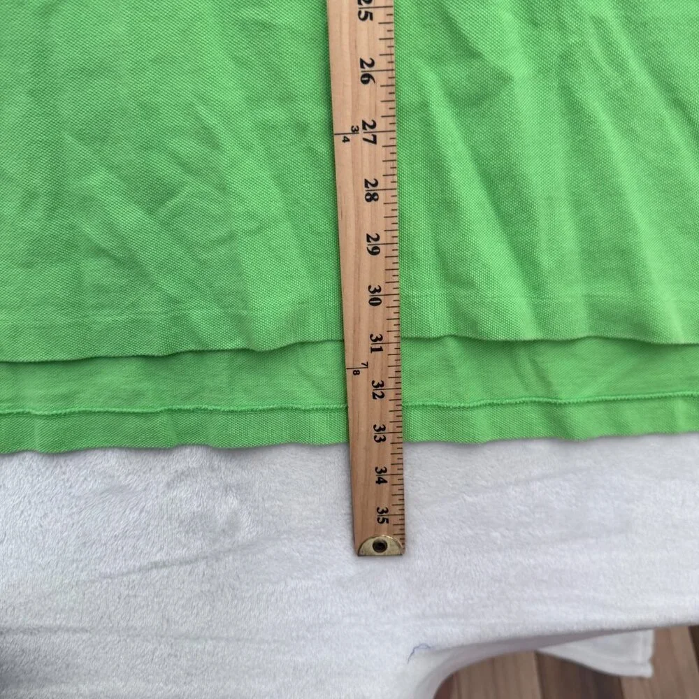 Polo Ralph Lauren Polo Shirt Mens 3XB Big Green Knit Pony Preppy Casual